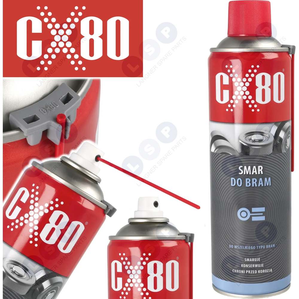 Gate Grease 500 ml sprej na údržbu, pánty, vodidlá, zámky